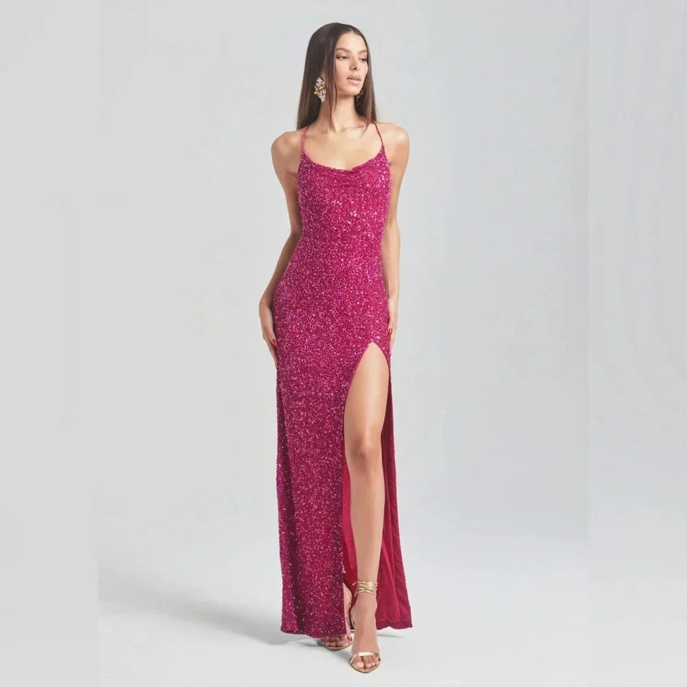 NWT Retrofete Blair Sequin Dress L
